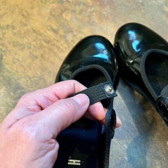 Bloch Girl’s Black Snap Tap Shoes 1 1/2 M - Picture 11 of 16